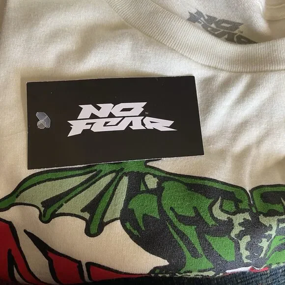 NWT No Fear Vintage Gargoyle Graphic S/S Tee 100% Cotton Men’s Size XXL - Picture 7 of 8